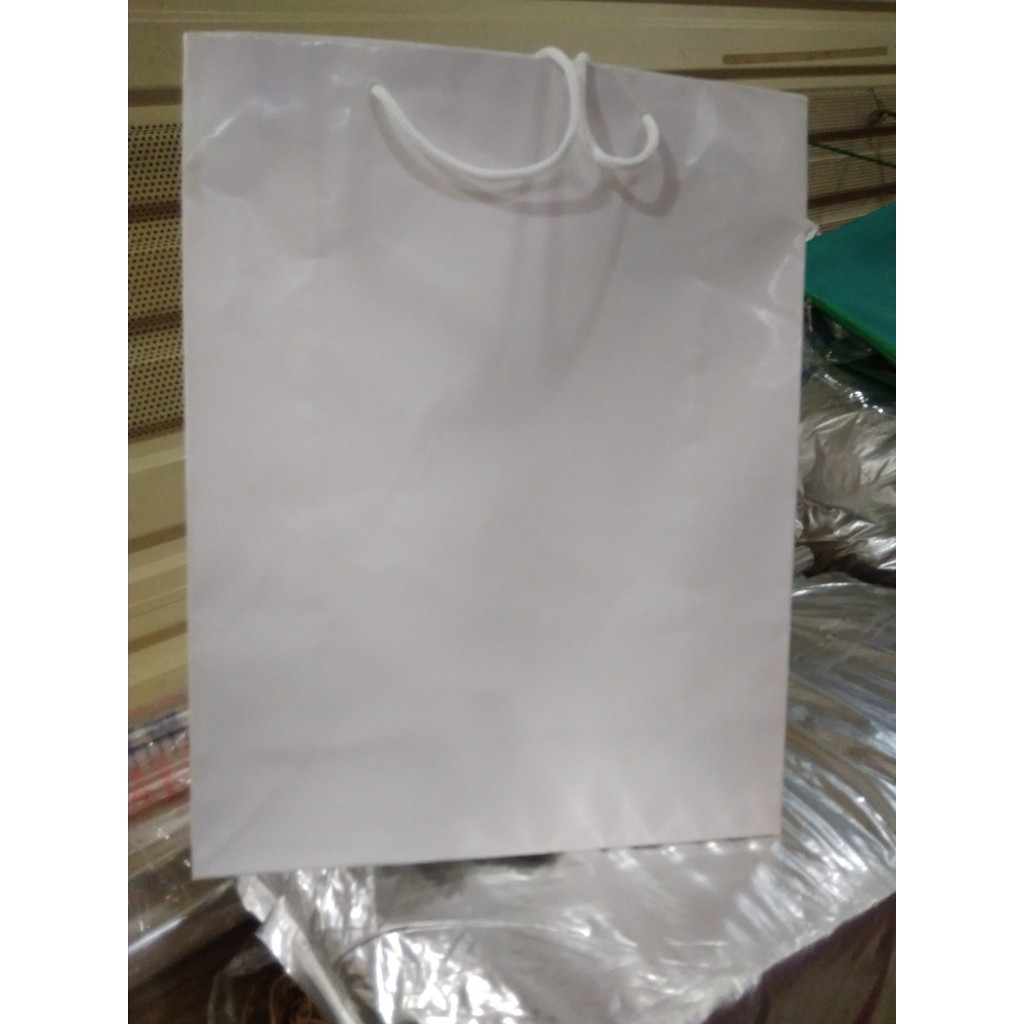 

FRESH paper bag polio putih lamilating murah meriah terlaris ISTIMEWA