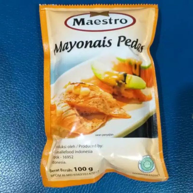 

Maestro mayonaise pedas 100gr