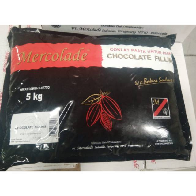 

Mercolade premium coklat filling 5 kg