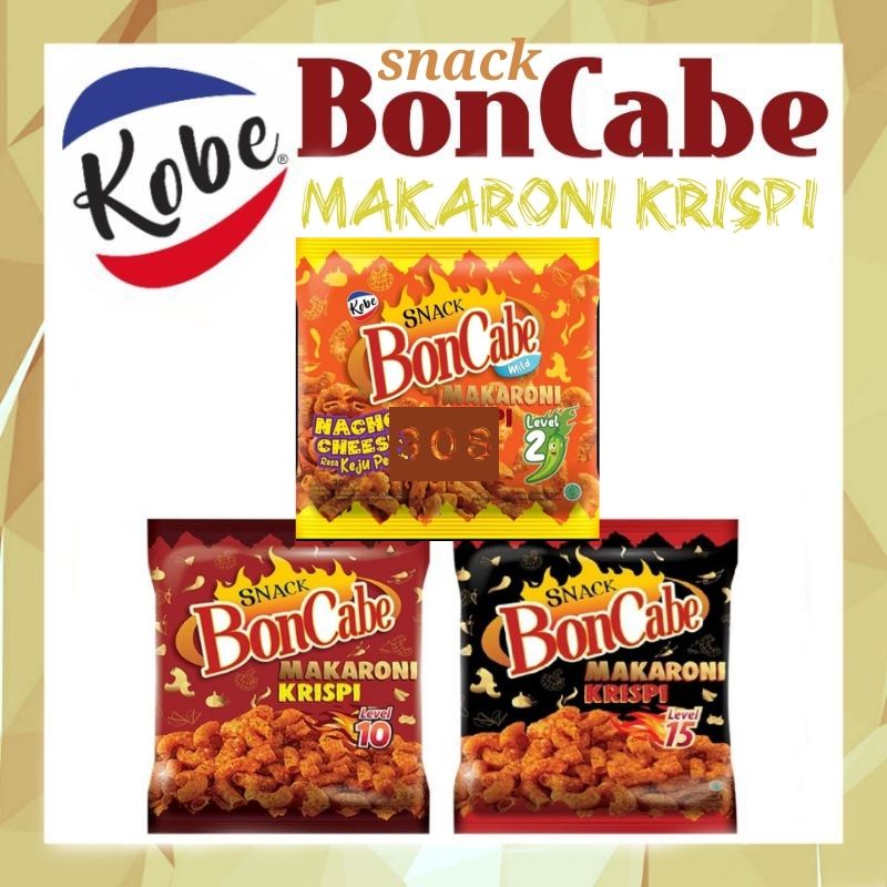 

《OS3》 Snack BonCabe Makaroni Krispi - maccaroni bon cabe