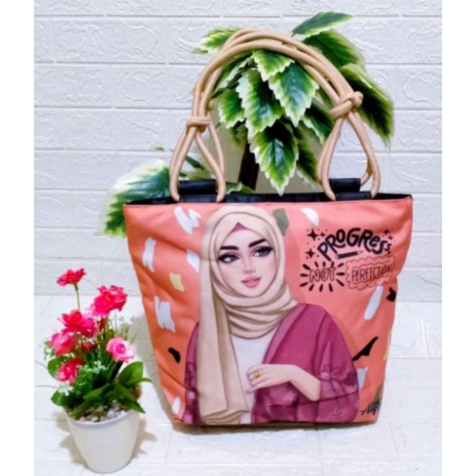 tas hijab karakter