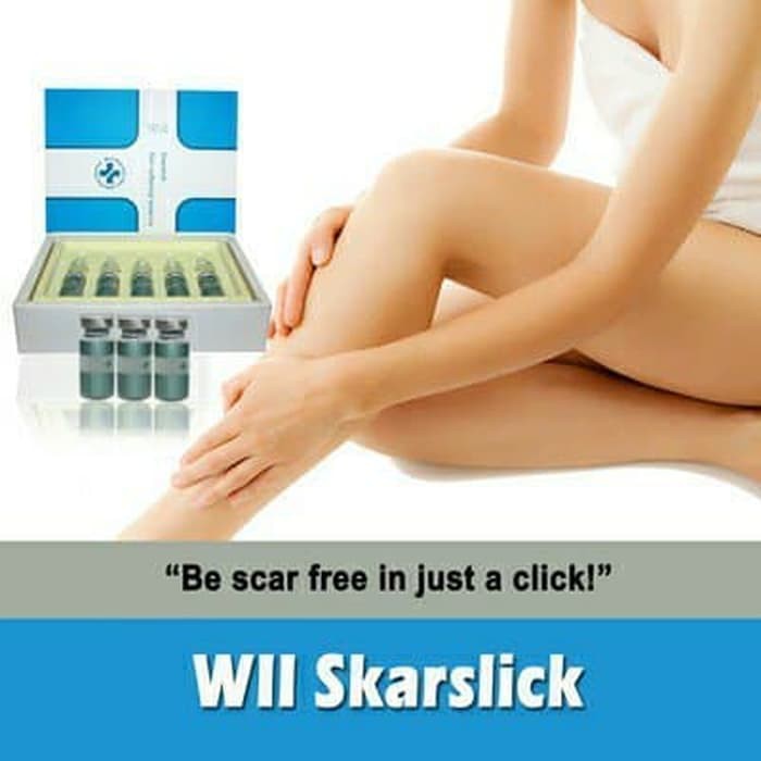 WII Skarslick Menghilangkan bekas luka bekas jerawat kloid