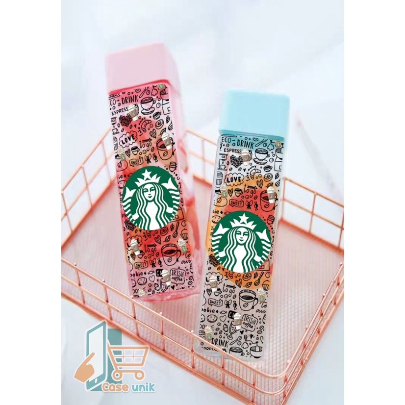 RT107 BOTOL MINUM TUMBLER KARAKTER STICKER PRINTING 2D 500ML CS4129