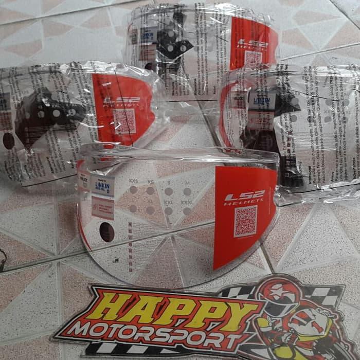 NEW ARRIVAL  KACA HELM VISOR HELM LS2 FF399 CLEAR MODULAR ORI FRANCE