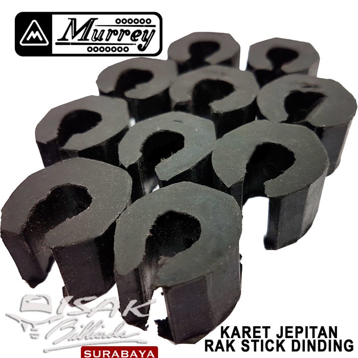 Karet Jepitan Stick - Murrey Cue Rack Rak Stik Billiard Biliar Bilyard