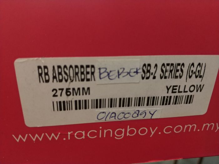 shok racing boy sb2 jupiter f1zr 275mm