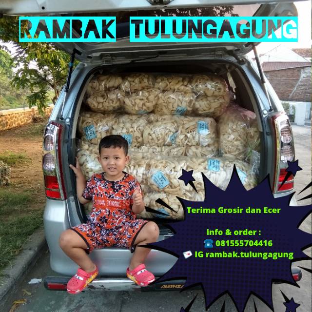 

Krupuk rambak kerbau tulungagung 500 gr