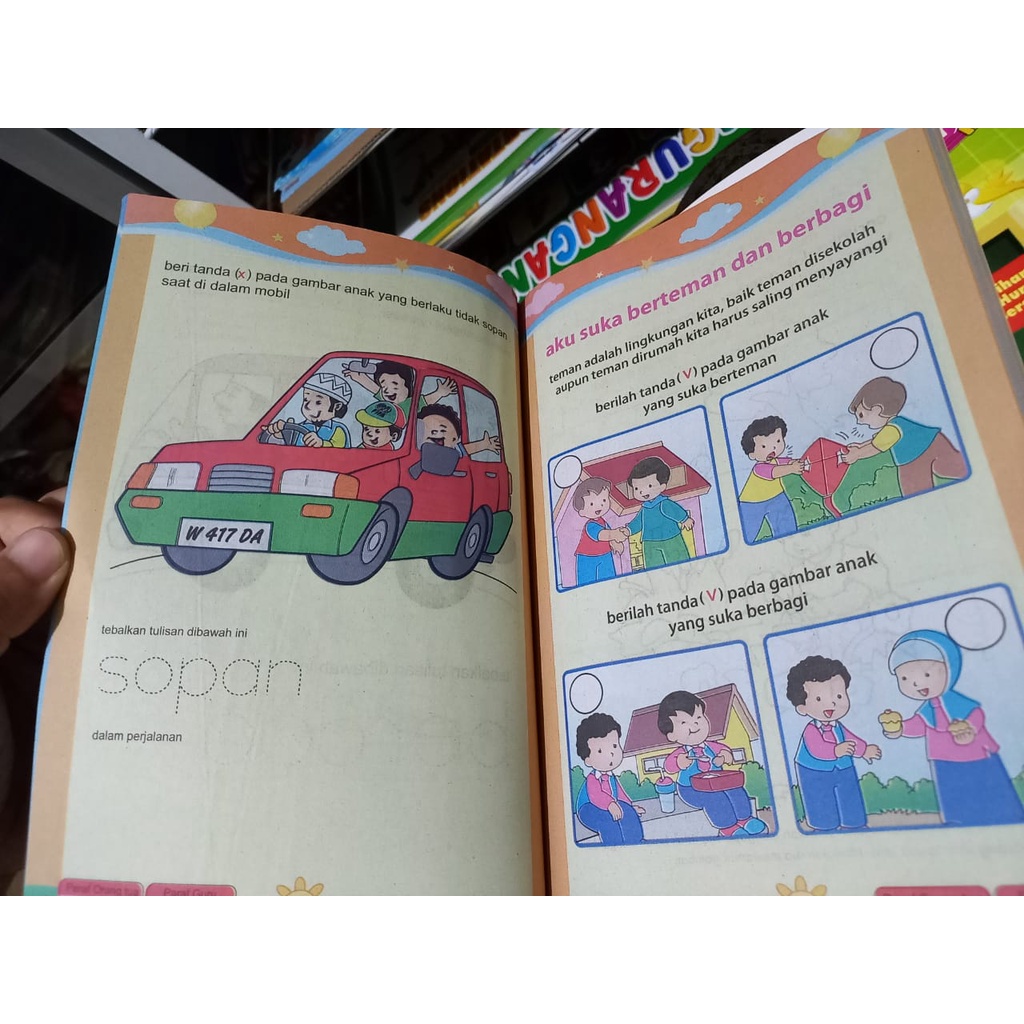 Buku Anak Dunia Anak / Vitamin Otak Anak Paud TK