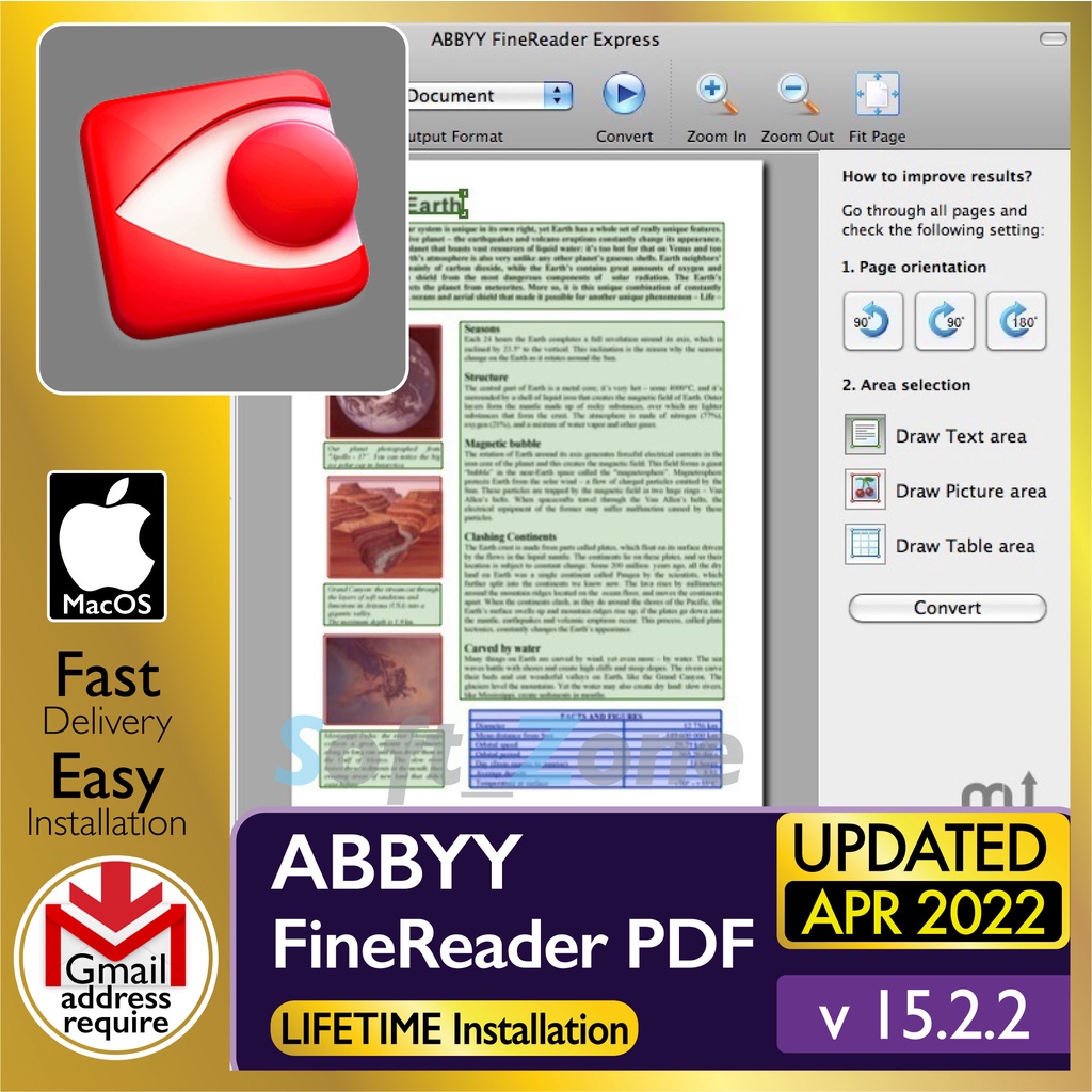 

ABBYY FnRdr PDF 15.2.2 - Txt Rcgntn App t Edtbl Frmt [BgSr (Intl & M1)Spprt] - Dgtl Dwnld
