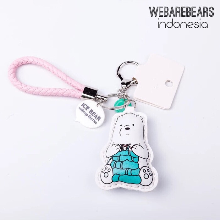 We bare bears keychain gantungan kunci rumah mobil tas We bare bears keychain gantungan kunci rumah mobil tas