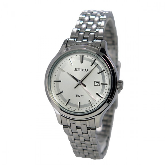 Seiko Ladies SUR799P1 Quartz Silver Dial | Jam Wanita SUR 799