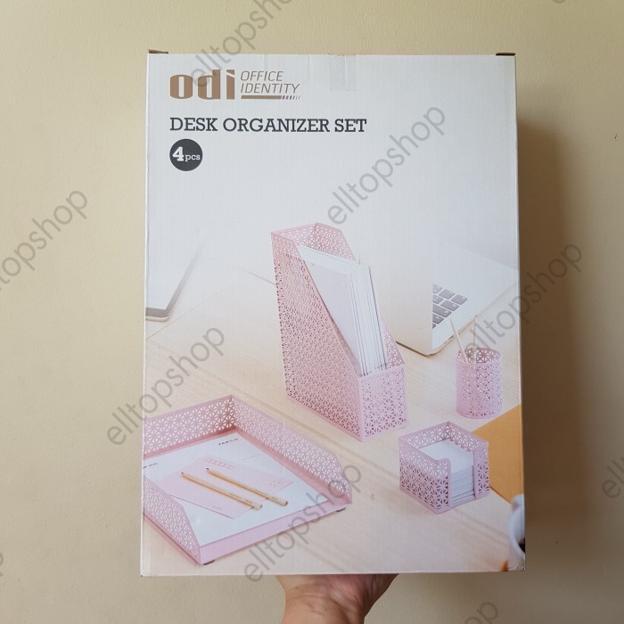 

Terlaris Desk Organizer / Alat Tulis Set 4 Pcs Odi Sale!!!