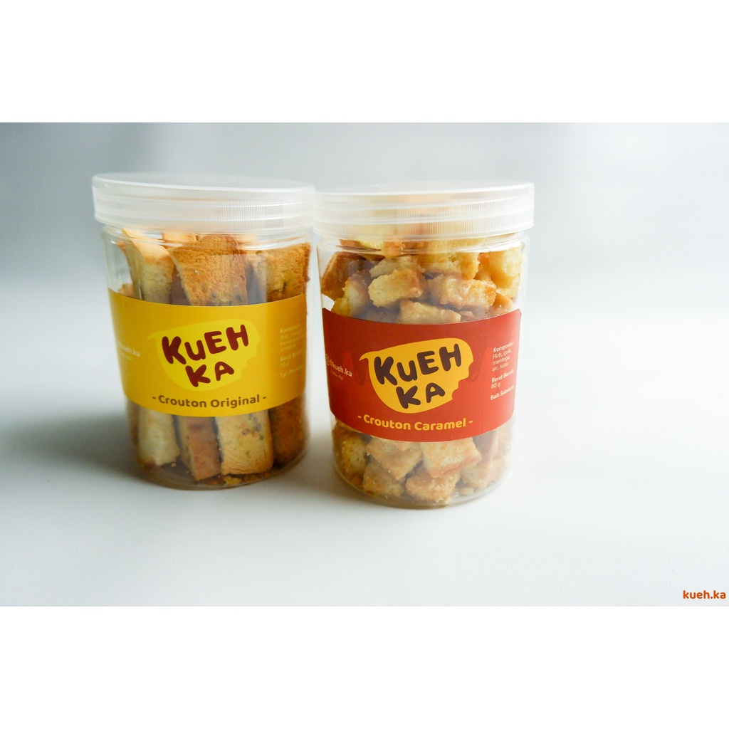 

CROUTON (KARAMEL & ORIGINAL (GARLIC))