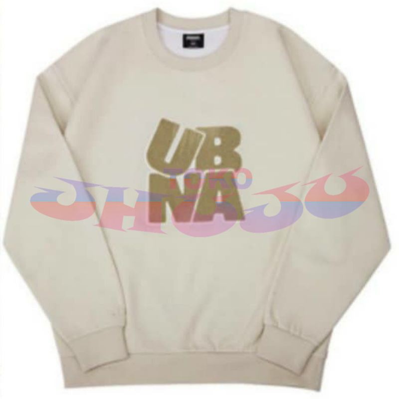 Basic Sweater TXT Beomgyu style UBNA sablon gold