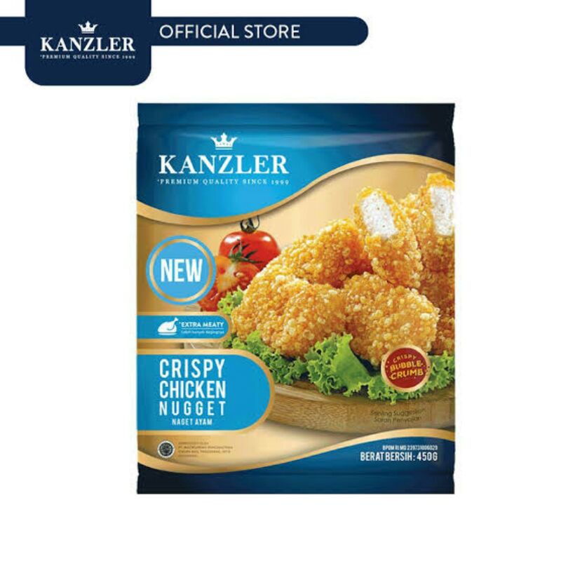 

Kanzler Crispy chicken nugget 450gr