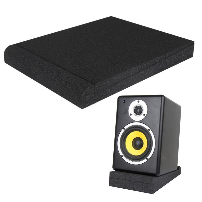 Bt Spons Studio Monitor Speaker Akustik Isolasi Busa Bantalan Isolator Kedap Suara Density Tinggi Sound Proof Panels