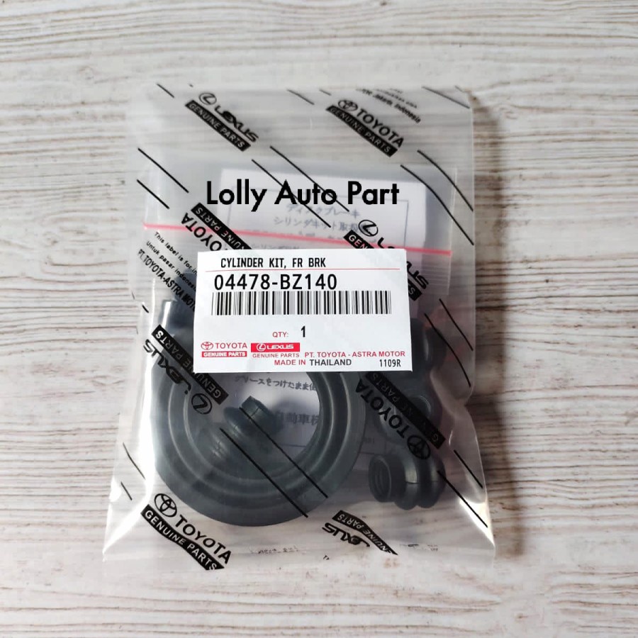 CALIPER KIT KARET SEAL CAKRAM DEPAN AGYA AYLA MANUAL