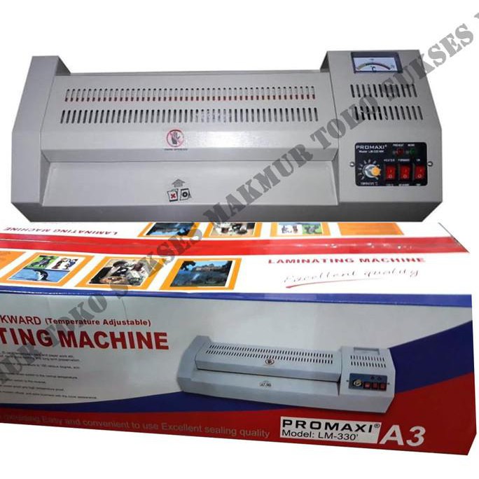 

Mesin Laminating Ukuran A3 Promaxi LM330 Murah