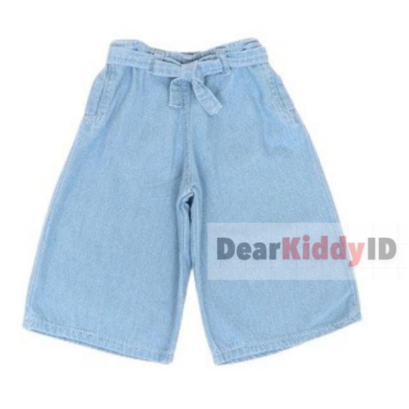 DK ROK JEANS KANCING + KARET / KULOT JEANS Anak Perempuan