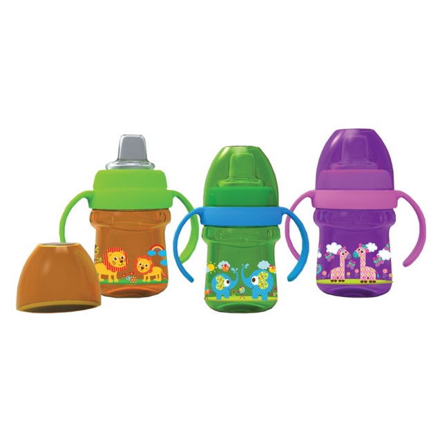 BABY SAFE Training Cup Soft Spout 125ml AP005 (Botol Minum Anak Bayi dengan Cucupan Lunak)