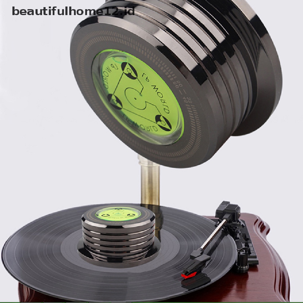 【beautifulhome12.id】 Metal Record Clamp Lp Disc Stabilizer Turntable For Record Turntable Balanced .