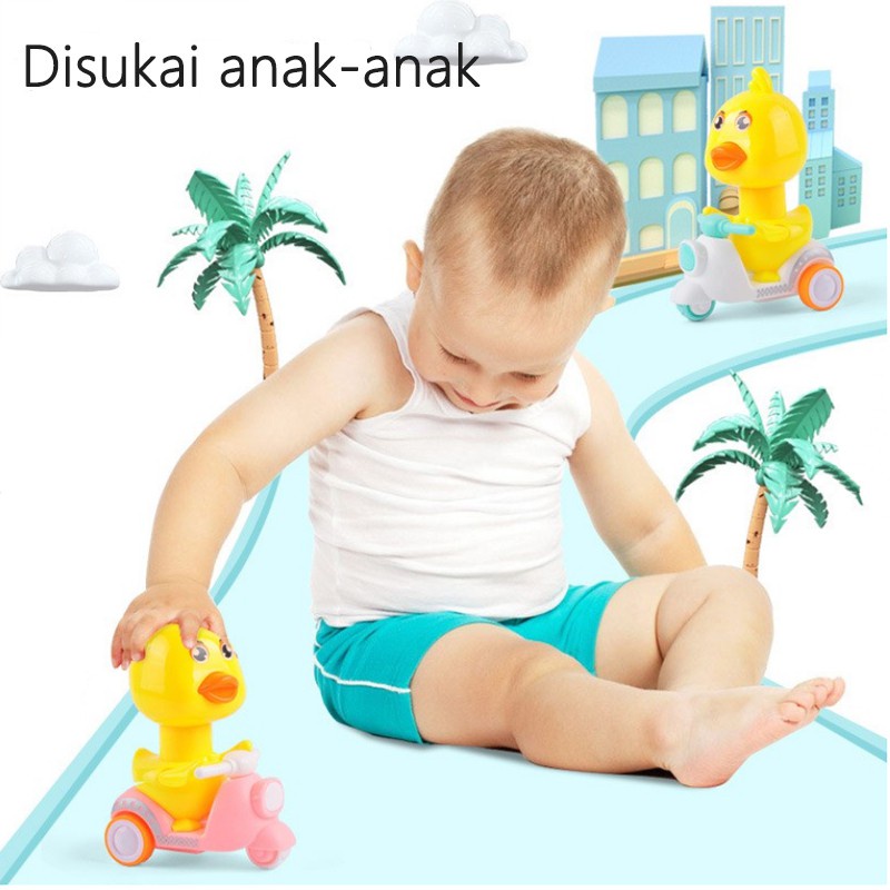 Bebek mainan/Mainan bebek berjalan/Mainan Anak Bayi/Mainan bebek self-propelled (B84)