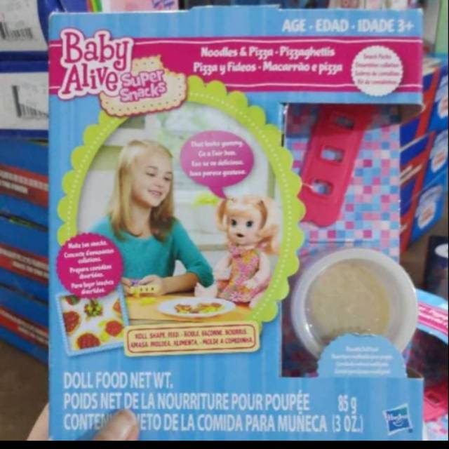 Baby alive super snack treat time doll food refill pack.