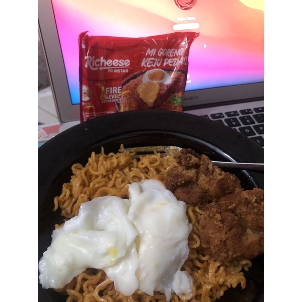 

mie richeese level 3 viral ricis riciz enak pedas keju