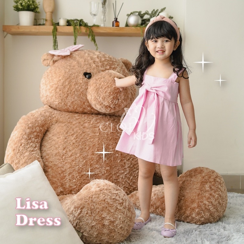 CLOEVKIDS - Dress Anak Perempuan Katun Lisa