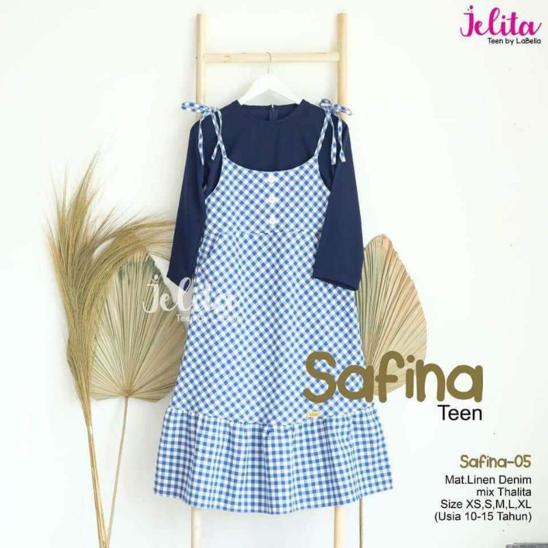 gamis overall remaja