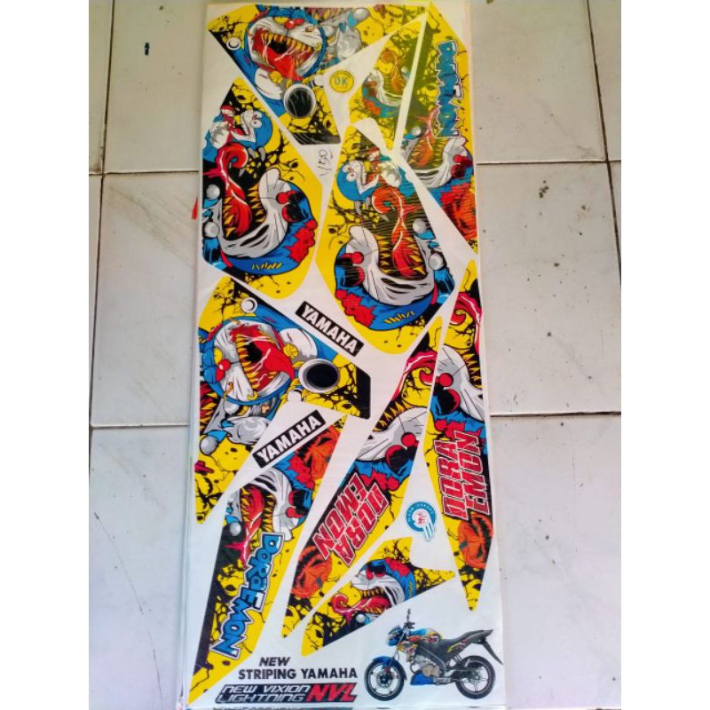 striping stiker variasi vixion nvl 2013-2014