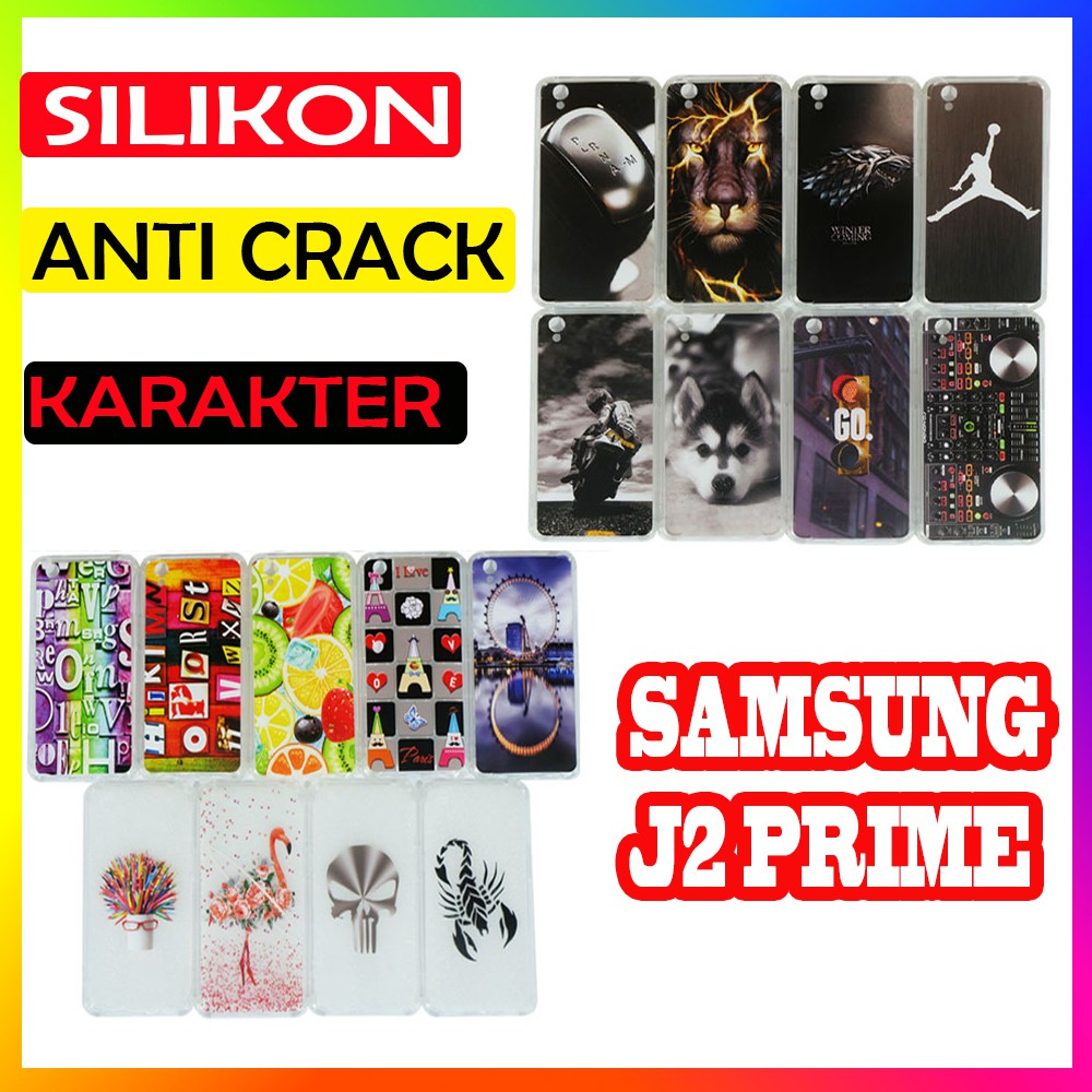 Soft Case Silicone Samsung J2 Prime Case Handphone Kesing Silikon Casing UltraThin Anti Crack HP