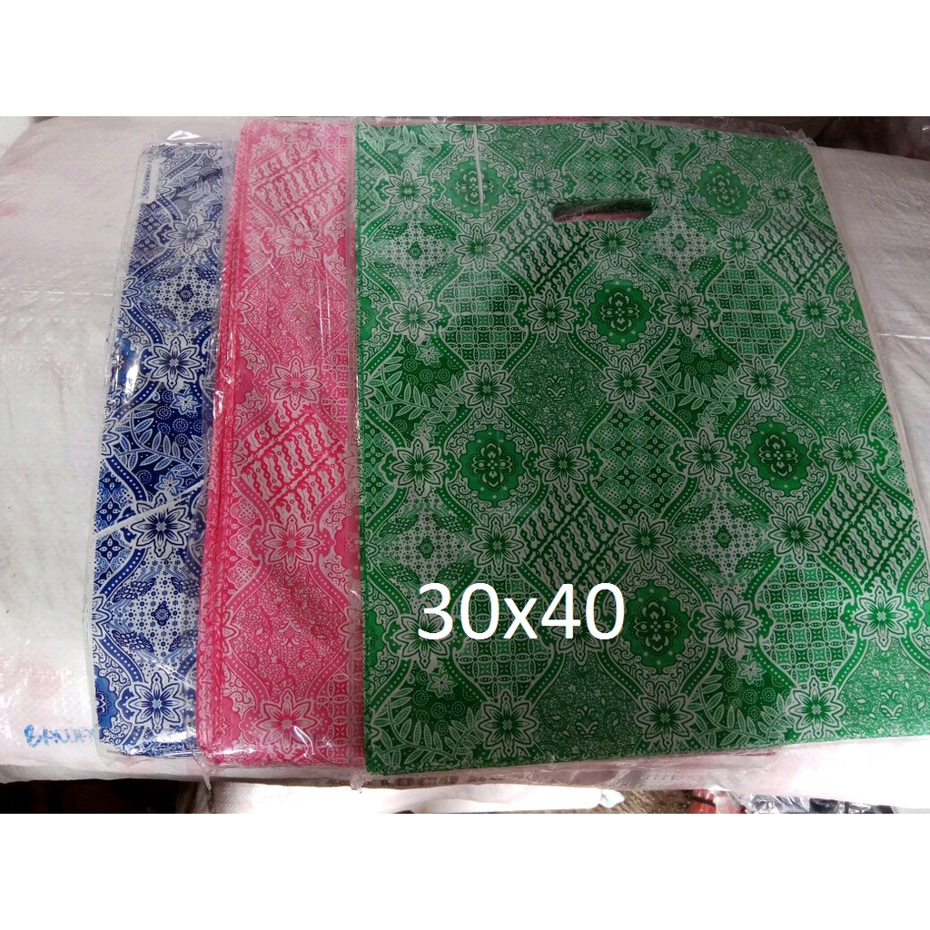 plastik oval batik uk 30x38cm (100Pcs), Plastik packing batik, Plastik Baju