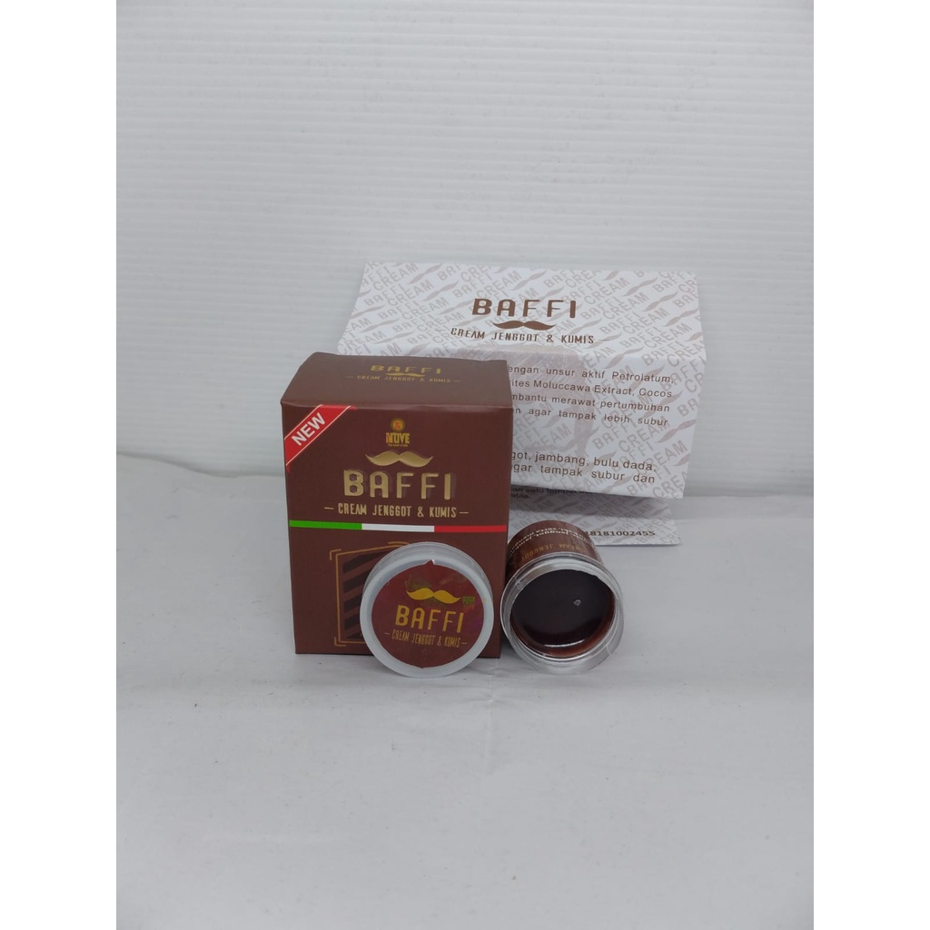 Baffi Cream Original Penumbuh Jenggot dan Kumis 20gr BPOM