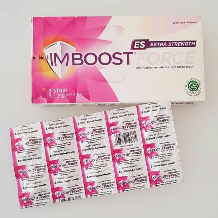 TERLARIS!!! Hot Produk Imboost Force Caplet 1strip Isi 10Tablet Berkualitas