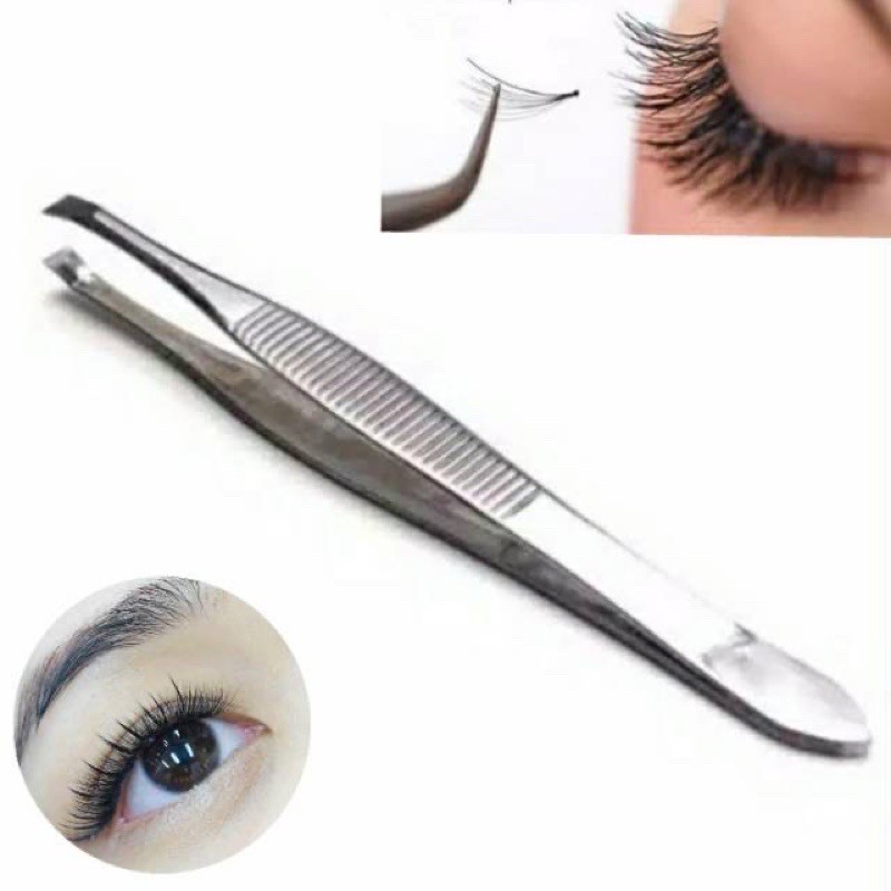 [3 dan 6 Pcs] pinset stainless steel | pinset uban | pinset kumis | pinset alis | pinset bulu ketiak