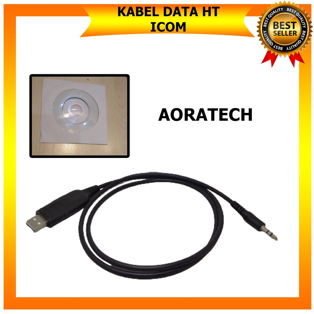 KABEL PROGRAM HT ICOM IC V80 V86 V85 V88 ORIGINAL