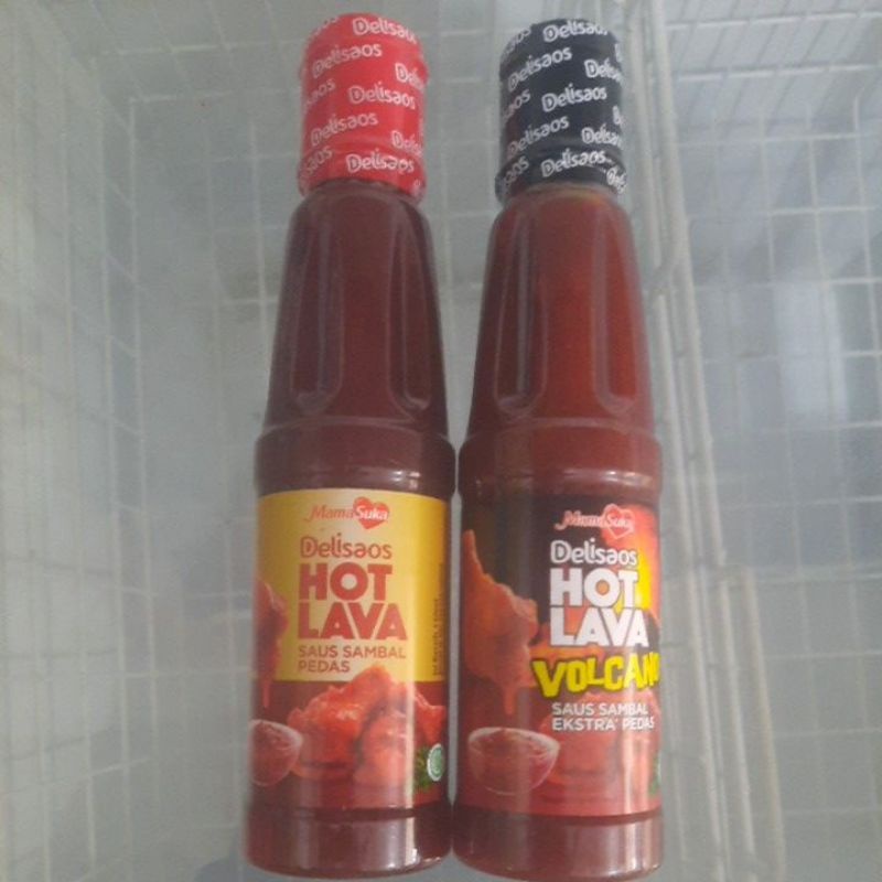 

Mama Suka Saus Sambal Hot lava dan Hot Lava Volcano 130ml