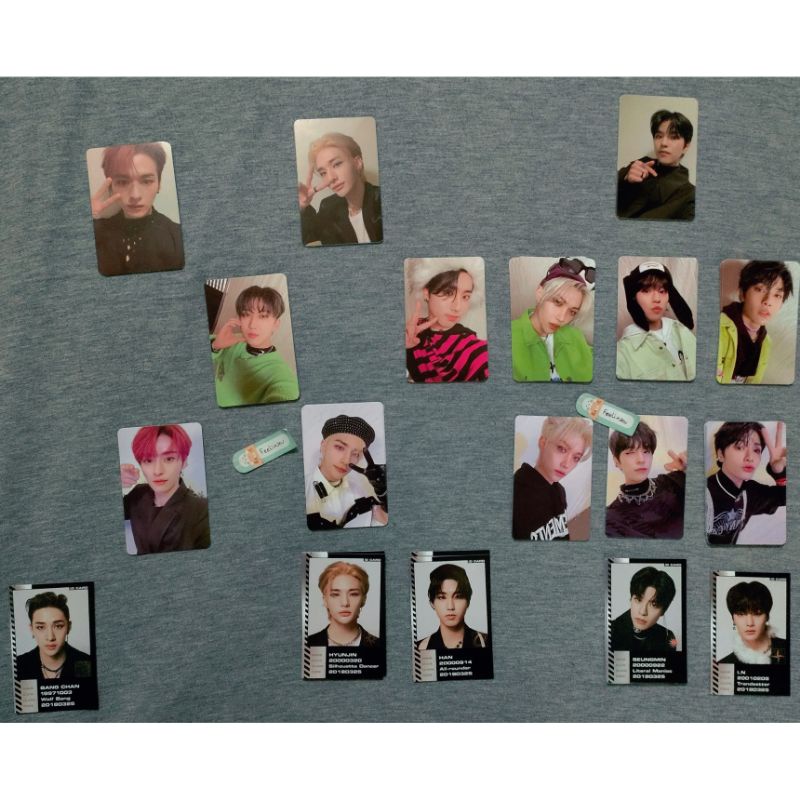 [READY STOCK] STRAY KIDS ODDINARY Member Photocard ID PC Ver.A Frankenstein Ver.B Mask off Ver.C Sca