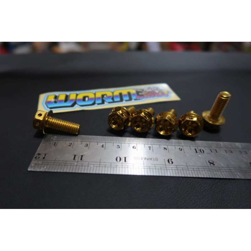 Baut Probolt ukuran 12 panjang 2 CM