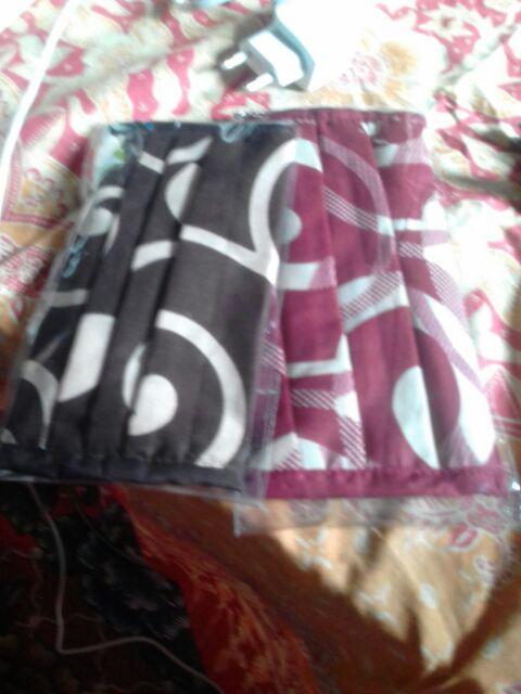 Masker 2ply Serut Bisa Di Isi Tisu