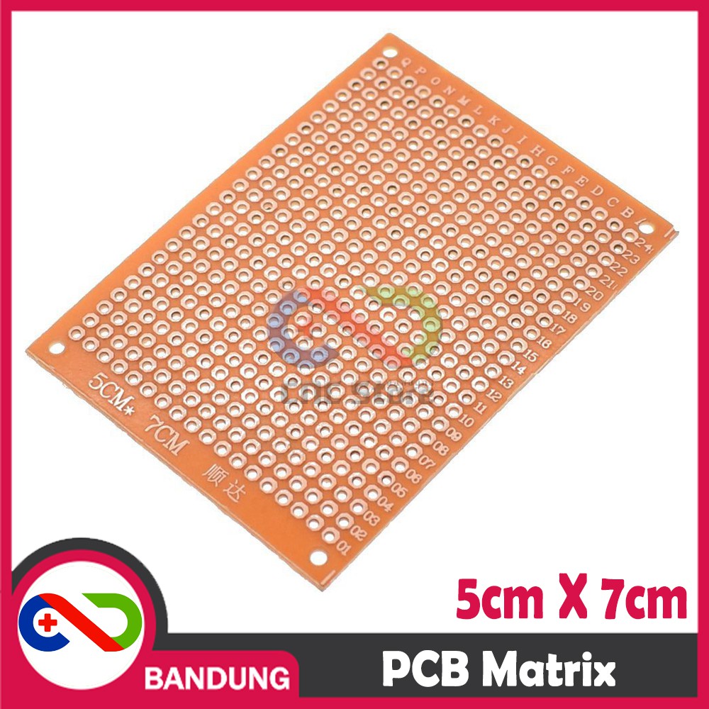 PCB DOT MATRIX LUBANG 5X7CM