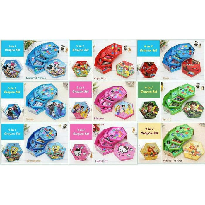 

CRAYON SET 4 in 1 - MICKEY MOUSE