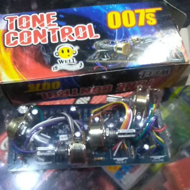 Tone control stereo 007s