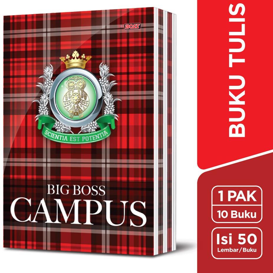 

Hot Deals [PACK] BUKU TULIS BIG BOSS CAMPUS isi 50 & 36 LEMBAR