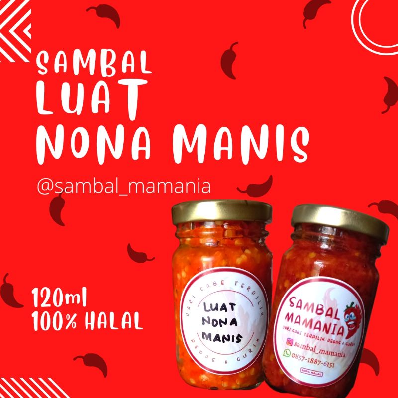 

Sambal Luat Nona Manis | 120 ml