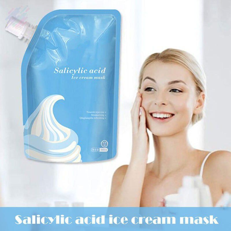 salicylic acid ice cream mask 300ml masker eskrim original