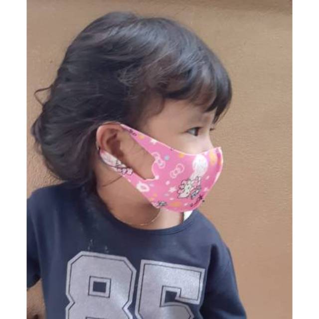 MASKER ANAK KARAKTER PRINT ISI 12 MURAH MASKER SCUBA ANAK MASKER ANAK LUCU MURAH MASKER MOTIF