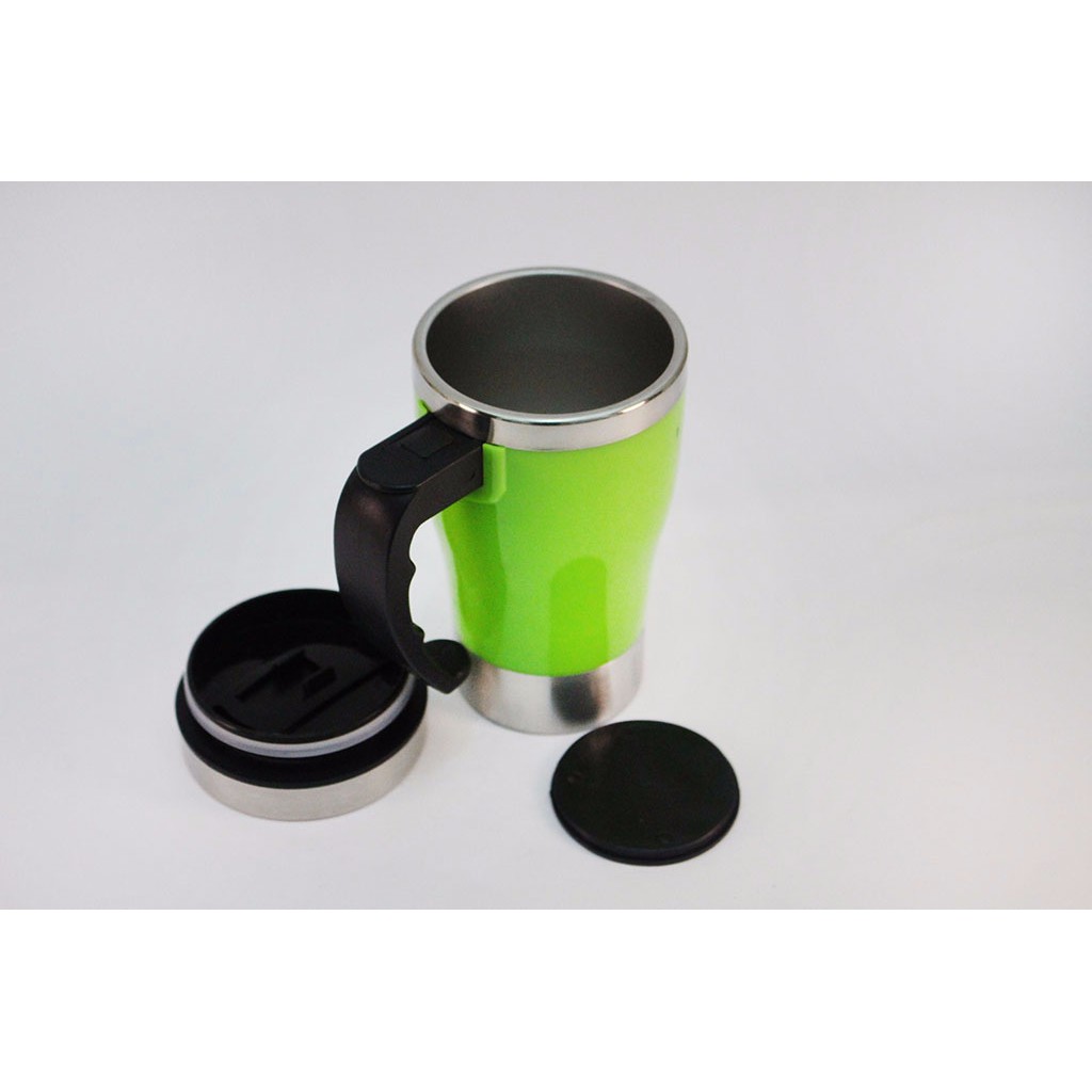 barang unik murah Self steering mug - gelas mengaduk sendiri Panjang Atas Bulat GU