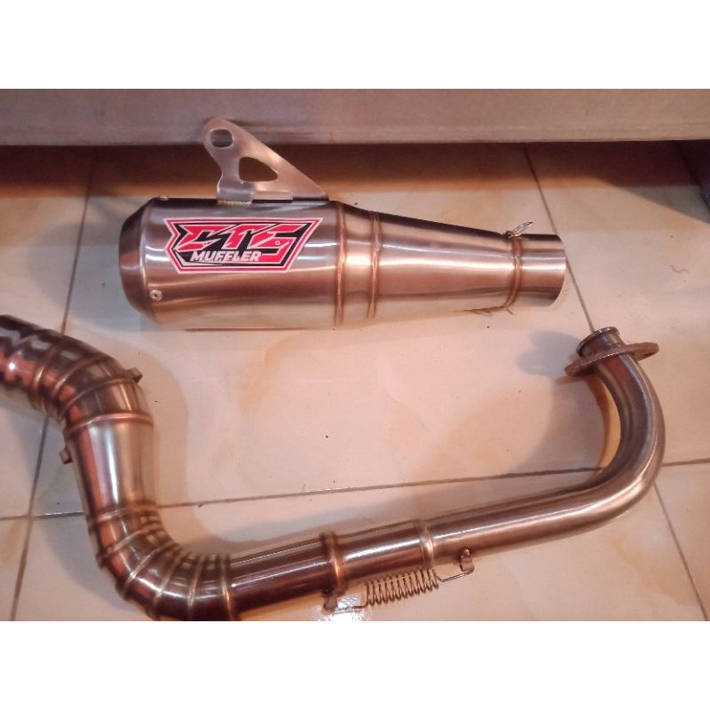 KNALPOT RACING CTS MUFFLER PNP NMAX VARIO BEAT LEXI AEROX PCX XRIDE MIO SPORTY/J/SOUL DLL